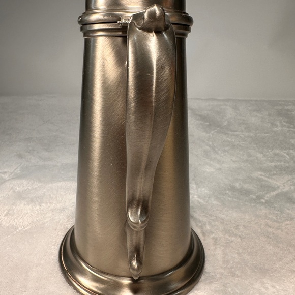 Colonial Pewter Broadman Lighthouse Coffee Tea Pot LongSpout Sugar & Creamer 130 - Picture 5 of 16